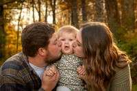 Family love - Fall family portrait in Breezy Point, Minnesota