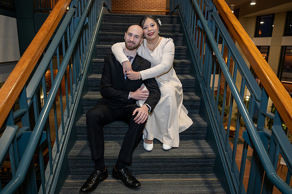 Wedding photography session in Apple Valley, Minnesota - Dakota County Courthouse Wedding