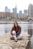 Senior photography session in Minneapolis, Minnesota