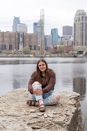 Senior photography session in Minneapolis, Minnesota