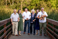 Family photo session at Springbrook Nature Center in Fridley, MN