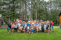 Multi-generation family reunion in Emily, Minnesota - Ruth Lake