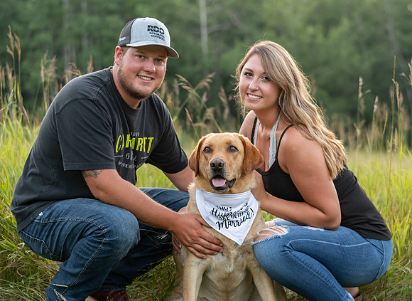 Engagement photography session in Fifty Lakes, Minnesota