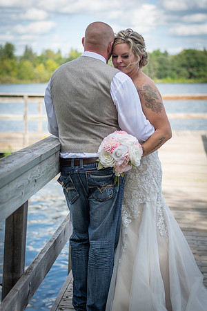 Wedding photography session in Emily, Minnesota - Ruth Lake