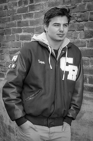 Senior photography session in Fridley, Minnesota