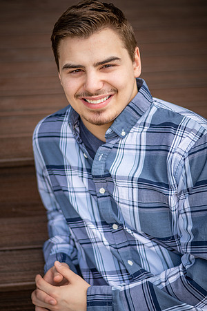 Senior photography session in Fridley, Minnesota