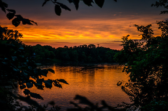 Mississippi River Sunset - Fridley, MN