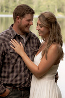 Engagement photography session in Fifty Lakes, Minnesota