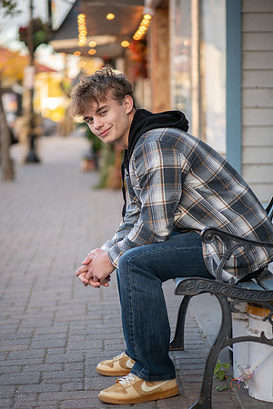 Senior photography session in Elk River, Minnesota