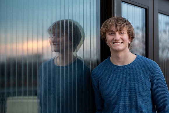 Senior photography session in Coon Rapids, Minnesota